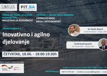 Targer SOI Live Webinar 3: Inovativno i agilno djelovanje