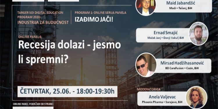9. Online PIT panel diskusija : „Recesija dolazi-jesmo li spremni?“