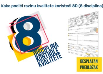 Kako podići razinu kvalitete koristeći 8D (8 disciplina)?