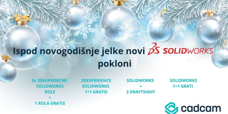 ISPOD NOVOGODIŠNJE JELKE NOVI SOLIDWORKS POKLONI