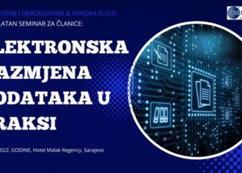 Iskustva iz prakse na seminaru o elektronskoj razmjeni podataka