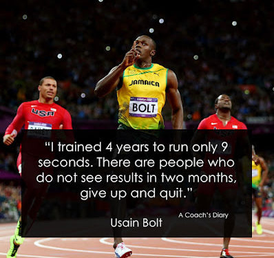 Usain Bolt ili maratonac koji trči počasni krug?