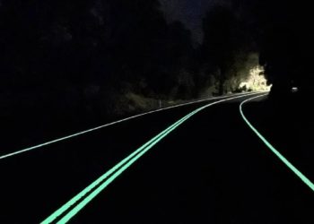 Linije koje svijetle u mraku čine vožnju u Australiji sigurnijom