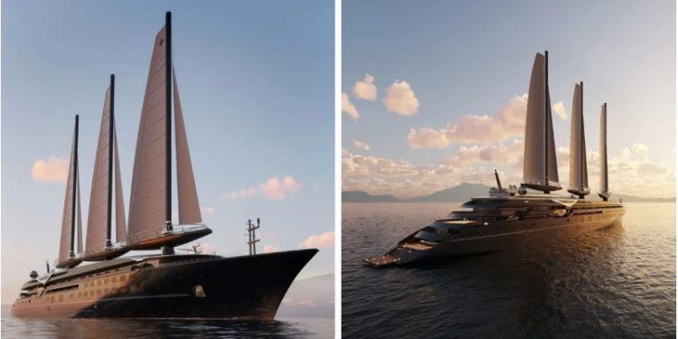 Najveći luksuzni jedrenjak na svijetu, dug 220 metara zaplovit će 2026.