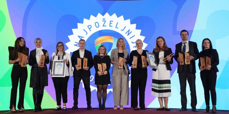 Izabrani najpoželjniji poslodavci u BiH za 2023. godinu!