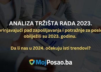 Zabrinjavajući pad zapošljavanja i potražnje za poslom u 2023. godini