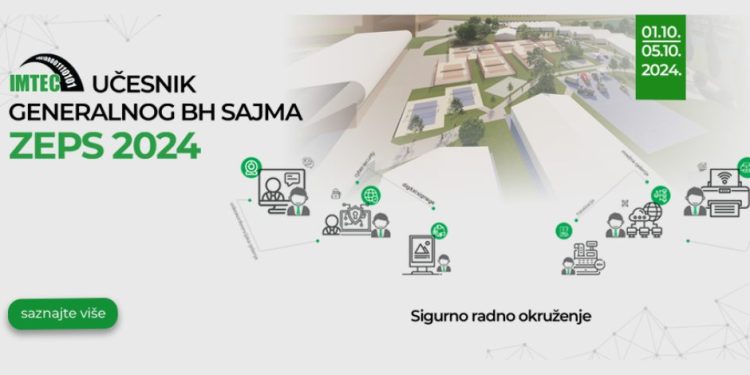 IMTEC predstavlja inovacije na bh sajmu ZEPS 2024