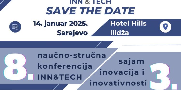 8. konferencija “INN&TECH”: digitalne transformacije, vještačka inteligencija, nove tehnologije u obrazovanju, nauci i poduzetništvu