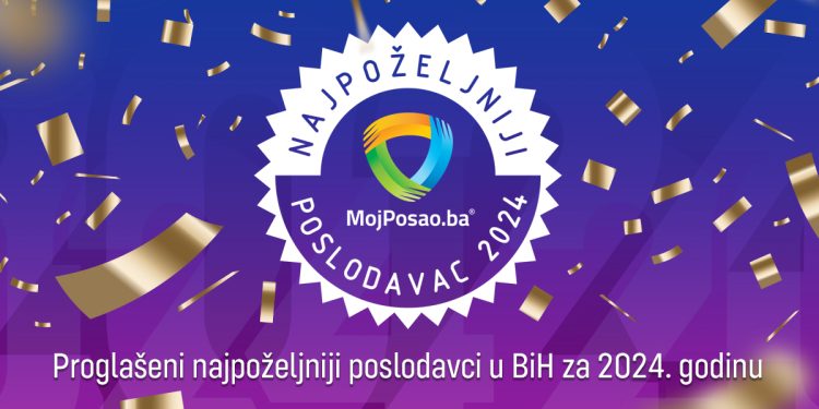 Proglašeni najpoželjniji poslodavci u BiH za 2024. godinu!