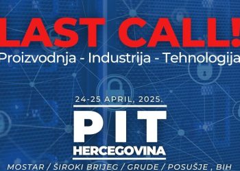 Hercegovina kao regionalni industrijski centar: Za šest dana domaćin konferencije PIT Hercegovina 2025