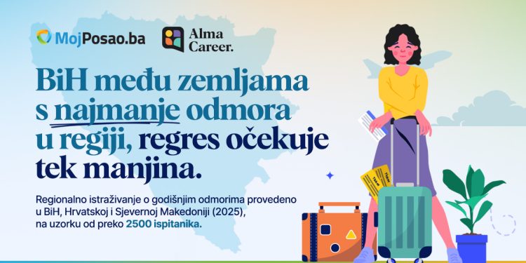 BiH među zemljama s najmanje odmora u regiji, regres očekuje tek manjina