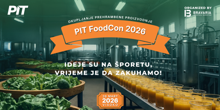 PIT FoodCon 2026 stiže: Ideje su na šporetu, vrijeme je da zakuhamo!